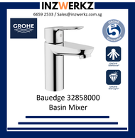 Grohe 32858000 BauEdge Basin Mixer Tap