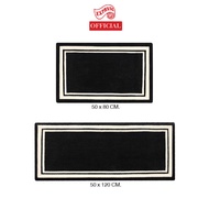 EXPRESS CARPET พรมทอมือสไตล์โมเดิร์นรุ่น AUDREY หนา 9 mm. ขนาด 50x80 cm. และ 50x120 cm. หนานุ่ม พื้น