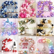 Curved Arch Decoration Package Birthday Balloon Arch Happy Birthday Set
