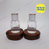 HERETIC PERFUME BOTTLE WITH WHITE CAP 30 SEMI PRESSML CONTENTS 60 PCS, PERFUME SPRAY BOTTLE, BEAUTIF