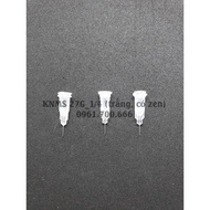 Plastic iron tip needles 27G-1/4" (white, threaded) pack of 1000