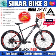 Sepeda Gunung MTB AVIATOR 2692 AH VT BY PACIFIC Ukuran 27.5 Inch Alloy 3x9 Speed Rem Cakram Hidrolik