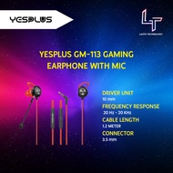 YESPLUS GM-113 Games Pure Sound Movie Headphone / 2 Mic / 4D Prue Sound / Super Bass