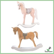 [ Rocking Horse Tabletop Decoration for Bedroom Party Supplies Children's