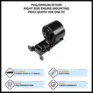 Hyundai Accent LC 1.5 Manual Oem Engine Mounting (LH 21830-25400/RH 21810-25020/FRT 21910-25400/RR 2