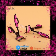 IMAGIC QUALITY Black Pink Eyelash Curler Long Lasting Natural Curler Makeup Tools