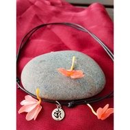 Necklace Adjustable -Aum Pendant