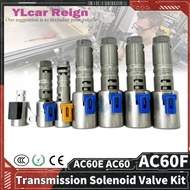 AC60F AC60E AC60 Automatic Transmission 7Pcs Solenoid Valve Kit For Toyota Prado 2.2L 2.7L 3.5L Car 