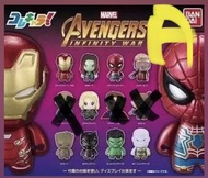 全新 Bandai 扭蛋 Marvel Avengers 復仇者聯盟 iron man thanos iron spider