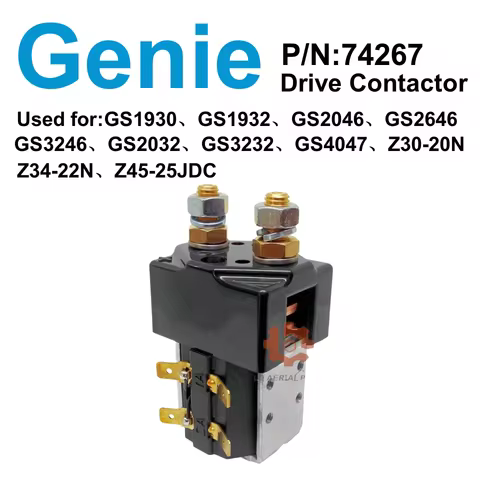 74267 74267GT 24V 180A Drive Contactor Used for Genie GS1930 GS1932 GS2046 GS2646 GS3246 GS2032 GS32