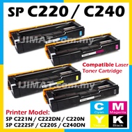[C/M/Y/K] Compatible Laser Toner Cartridge SP C220 220 C240 240 Ricoh Color LaserJet SP C220A / SP C