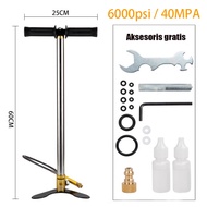 Pompa pcp 4500/6000psi melipat pompa tembak senapang angin terbaru sepeda motor balon manual air pum