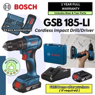 BOSCH GSB 185-LI PRO Cordless Impact Drill Screwdriver Brushless Motor Home. GSB180-LI Replacement