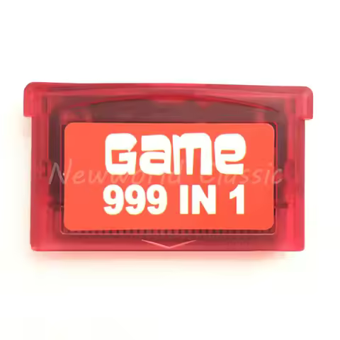 Super 999 in 1 for 32 Bit Game Console English Language Video Game Compilation Cartridge Card US/EU 