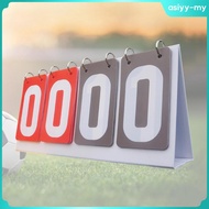 [AsiyyMY] Number Score Board Accessories Score Keeper Manual Score Cards 4 digits Sports