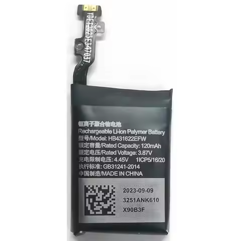New HB431622EFW Battery For Huawei wristband B6 B7 FDS-B19 FDS-B49 Smartwatch