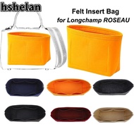 HSHELAN Liner Bag, Bucket Bag Storage Bags Insert Bag, Durable Multi-Pocket Felt Travel Bag Organizer for Longchamp ROSEAU