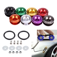 Car Front Rear Bumper Pin Quick Release Fastener Aluminium Nut Screw Myvi Viva Axia Saga Wira