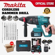 MAKITA Cordless Hammer Drill Brushless Hammer Drill Heavy Duty Cordless Hammer Drill Tools Bateri Ge
