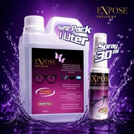 [GALLON + 1 BOTTLE] EXPOSE REFFIEL 1 LITER GLASSES CLEANING WATER [COMPLETE PACKAGE]