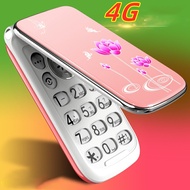 โทรศัพท์4G GSM ฝาพับสองซิมดั้งเดิมโทรศัพท์มือถือเก่าหน้าจอใหญ่แบตเตอรี่3300 MAh ลำโพงใหญ่