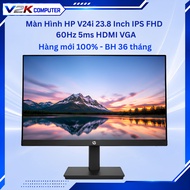 HP V24i Monitor 23.8 Inch IPS Full HD 1920x1080 60Hz HDMI VGA Office Computer Monitor - V2K