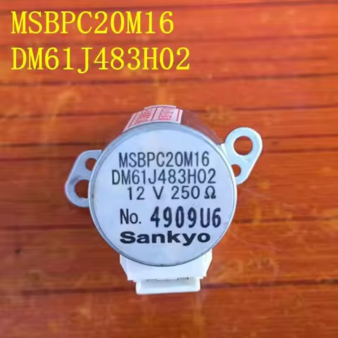 For Mitsubishi Air conditioning drift swing wind motor stepping motor MSBPC20M16 DM61J483H02 DC12V p