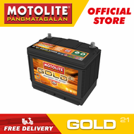 Motolite GOLD (21mos Warranty) Maintenance Free Car/Automotive Battery