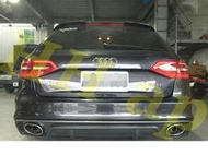 ☆HH西岸國際☆奧迪 Audi A4 B8 B8.5 5門 S版保桿專用 R款 後下巴 另可訂製碳纖維 carbon