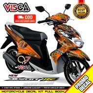 Decal Xeon Rc Karbu Full Body Stiker Xeon Rc Karbu Full Body Striping Xeon Karbu Variasi Decal Holog