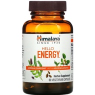 Himalaya, Hello Energy, Adrenal Support With Ashwagandha, 60 Vegetarian Capsules