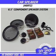 HERTZ Energy HSK165 6.5" 2 Way Car Audio Speaker Component Speaker System