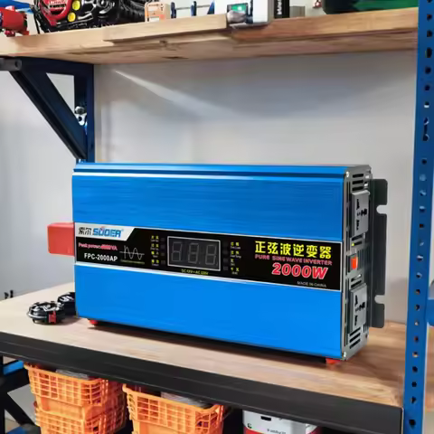 Inverter 12V 24V 48V to 110V 220 Pure Sine Wave Off-Grid Inverter 300w 500w 1000w 2000w 3000w Dc to