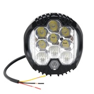 9 นิ้ว 90W 3-Face Emitting Work Light โคมไฟ Forje Wrangler Off-Road รถกันชนหน้า LED Spotlight รถจักร