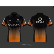 2023-24 Special Editor Design CZ-USA Logo Design New Zipper Polo (Free Customized Name)