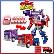 [New Attival] Transformerbot Optimus Prime model car Autobot Model Transform Kids toy [666 Store]