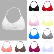 New Style DFYNE Halter Bra - Seamless High-Elastic Nylon for Fitness Sports