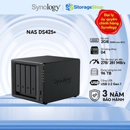Genuine Synology DiskStation DS425+ 4-flying NAS storage device (without hard drive)