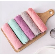 kain Lap Dapur Microfiber Kitchen Towel Cleaning