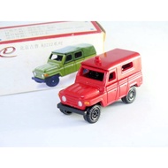 MERAH Die Cast Jeep Beijing 1:60 - Car Fans Club - red AS79