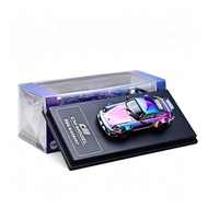 CM 1/64 Porsche 964 RWB Electroplated Color Alloy Diecast Car Model Toy Birthday Gift