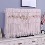 42inch TV Cover 47inch 55inch Lace Fabric TV Dust Cover Cloth