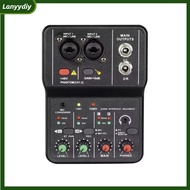 NEW Q12 Podcast Equipment Bundle, USB Audio Interface Free Drive Mixer Streaming Audio Mixer 2 Channels For Recording
