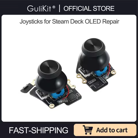 Gulikit SD05 Hall Effect Joystick Module for Steam Deck OLED No Drifting Stick Design for Game Acces