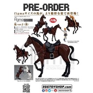 【日版】【Pre-order 預購】 〈 Max Factory - figma 490 馬 Ver.2(茶) (再販) 〉 〈 4545784068182 〉