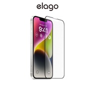 elago Anti Finger Glass+ Screen Protector Compatible with iP 14, iP 13 Pro, iP 13 - Anti-Fingerprint