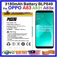 ORl NGS 3180mAh Battery BLP649  Fit For OPPO A83 CPH1729 OPPO A83T OPPO A83M With Opening Tools