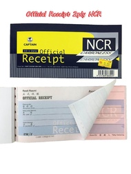 Captain Official Receipt Book 2ply NCR (50set)