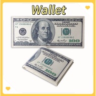 Philippine style layered coin wallet with creative currency printing pattern wallet storage bag