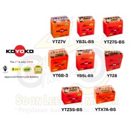 KOYOKO NANOGEL BATTERY YTZ7V YB3L YTZ7S YT6B YB5L YTZ8 YTZ5S-BS YTX7A-BS